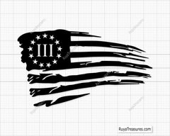 13 Star Betsy Ross Flag Svg, Gun Rights Svg, Liberty Flag Svg, Patriot Svg