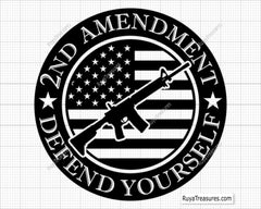 Free 2nd Amendment Protect Yourself Svg Png