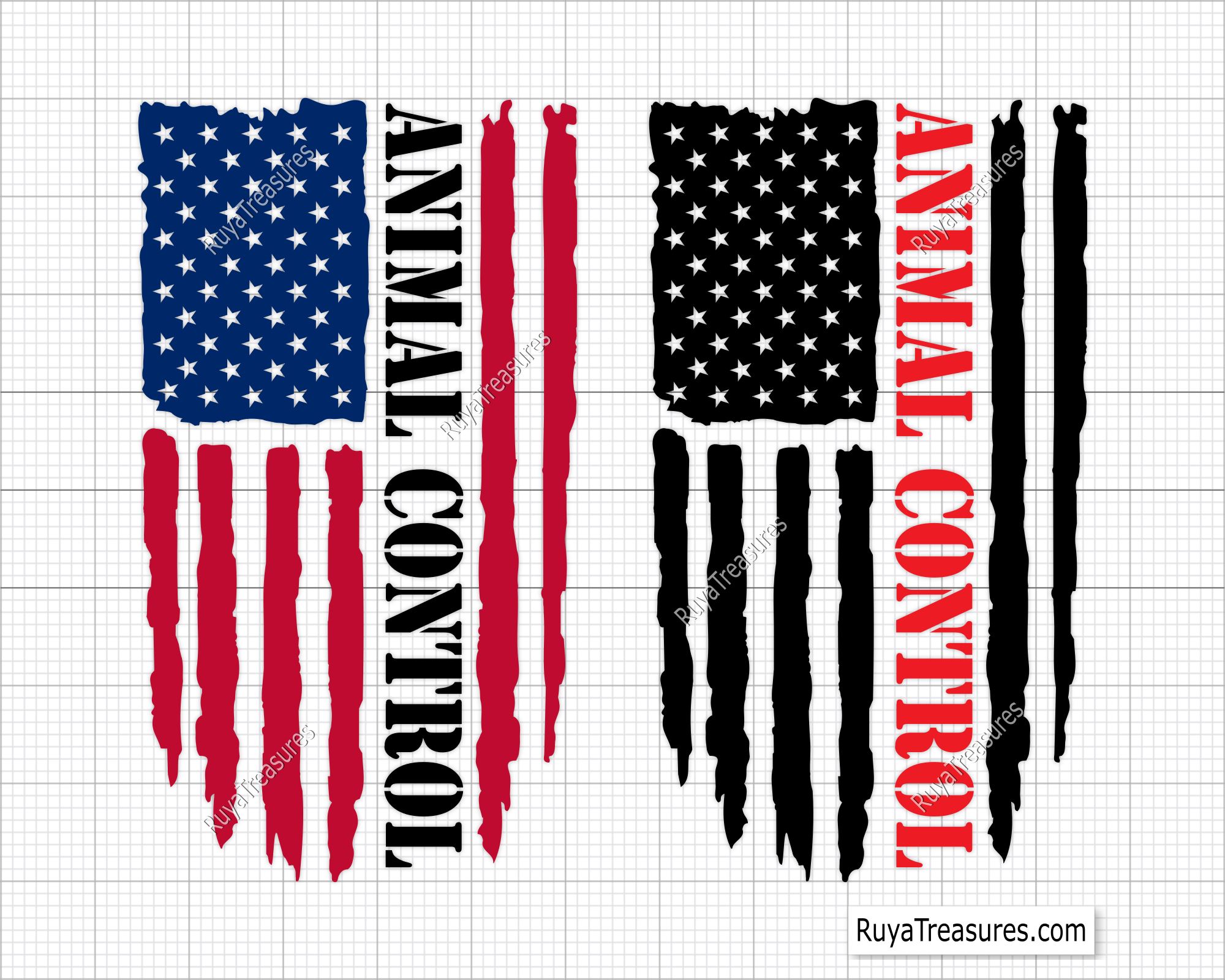 Animal Control Flag Svg Png – RuyaTreasures