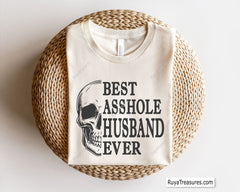 Best Asshole Husband Ever Skull Svg Png, Skull Svg, Wife Svg