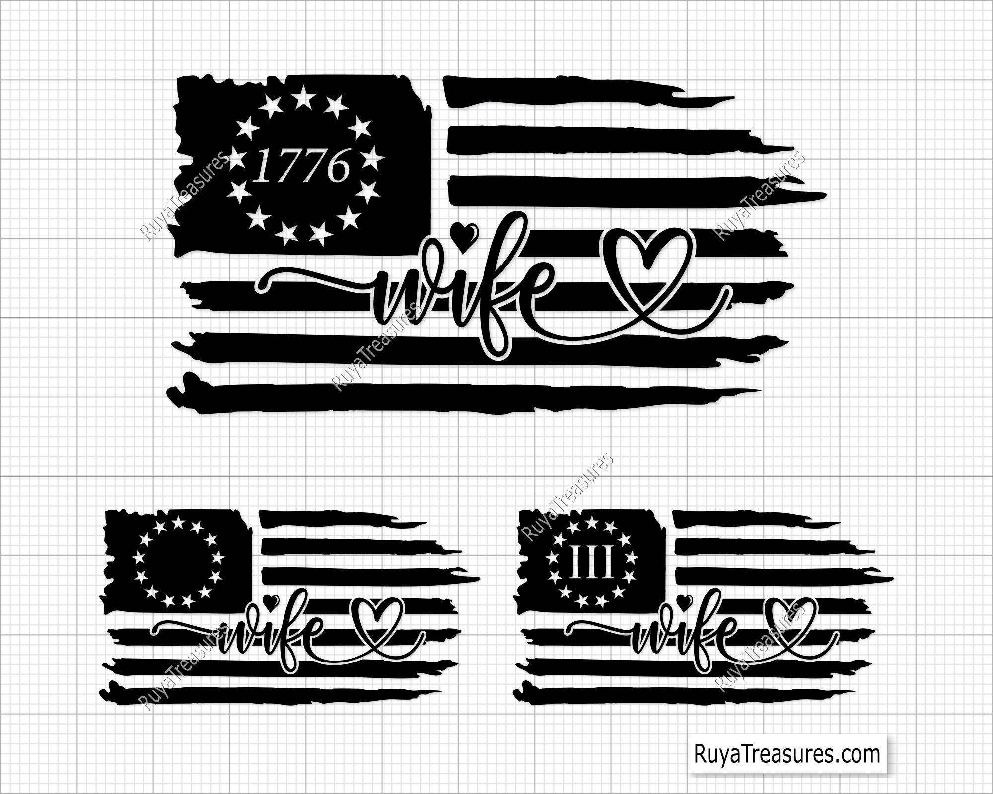 Betsy Ross Wife Flag Svg Png