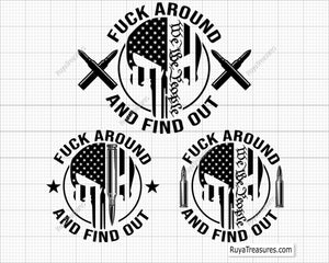 FAAFO Fuck Around and Find out Svg Png