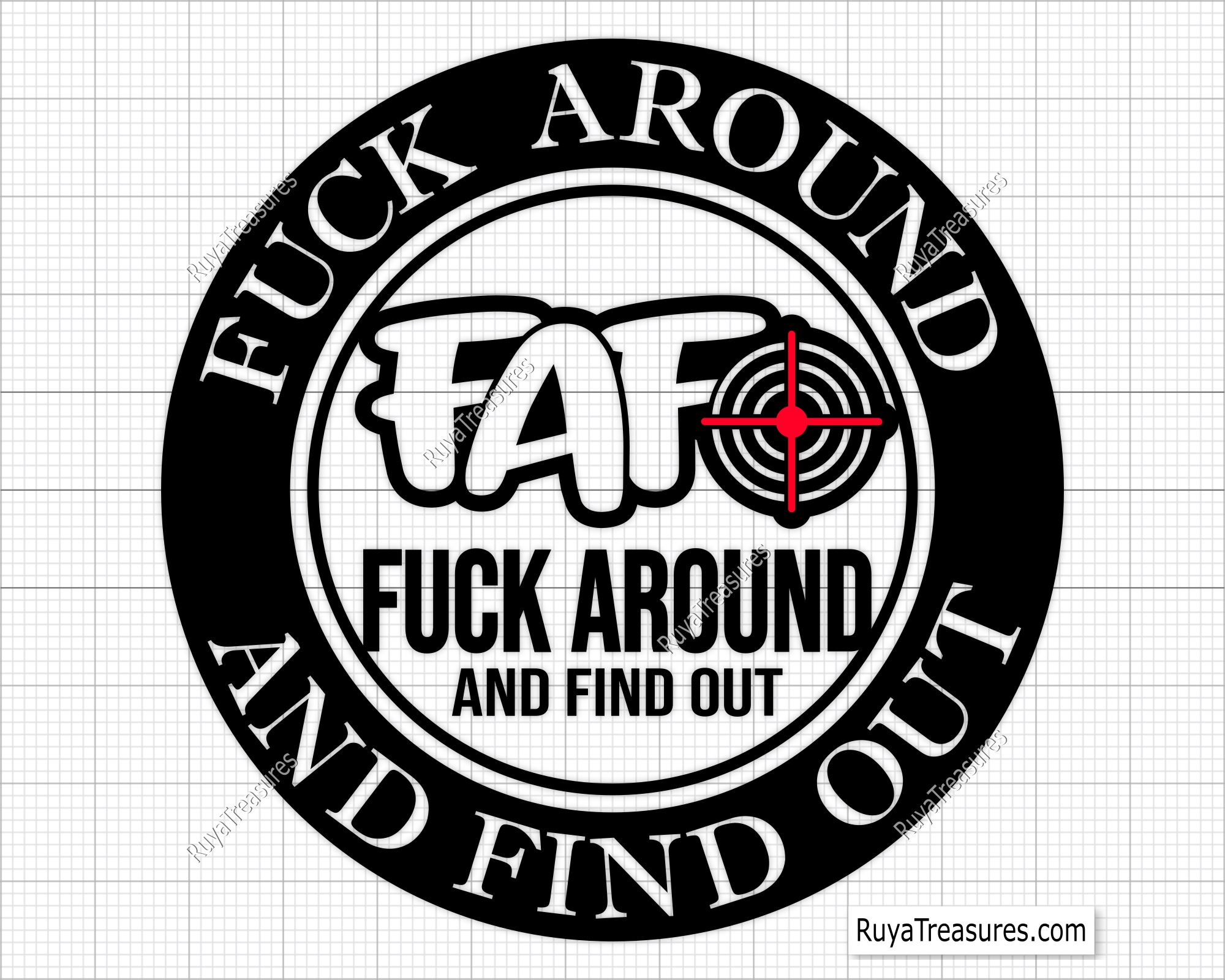 FAAFO Fuck Around and Find out Svg Png