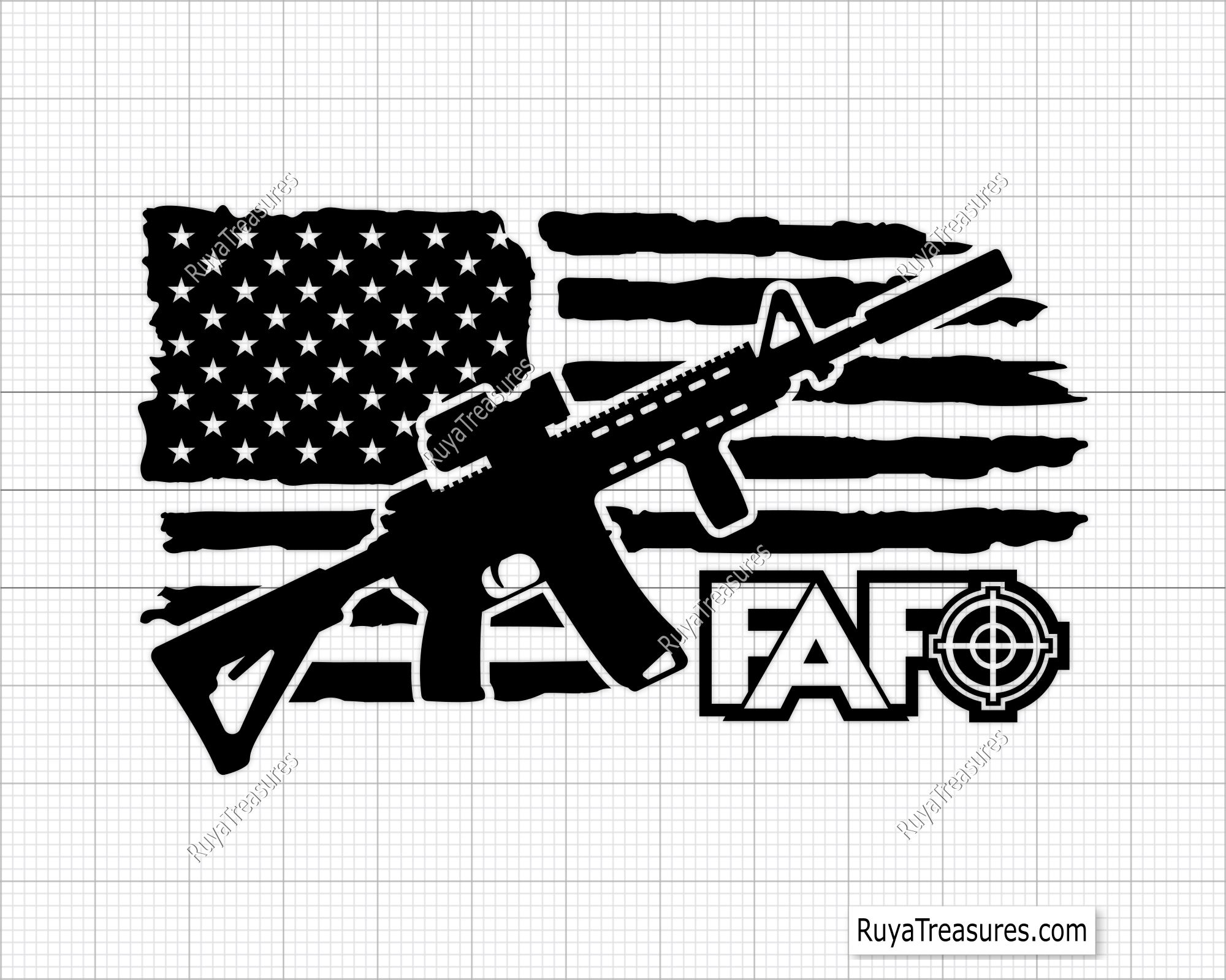 FAAFO Fuck Around and Find out Flag Svg Png