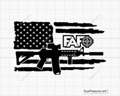 Free FAAFO with Ar15 Fuck Around and Find Out Svg