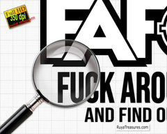 Free FAAFO Fuck Around Find out Crosshair Svg, FAAFO Crosshair Svg