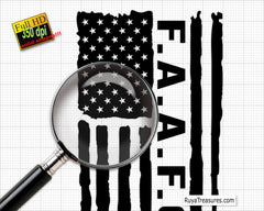 FAAFO American Flag Svg, 2nd Amendment Svg, American Flag Fafo Svg