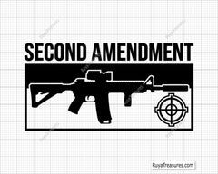 Free Download Second Amendment Svg