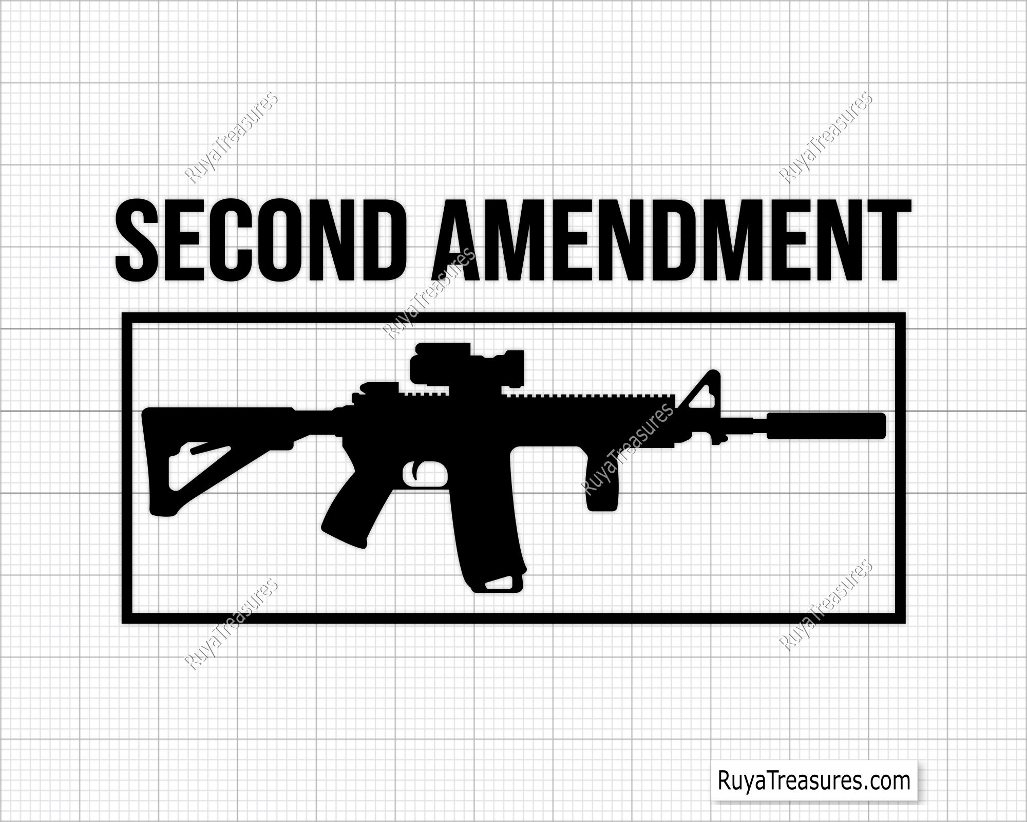 Free Download Second Amendment Svg