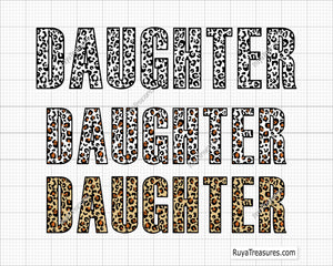 Leopard Daughter SVG