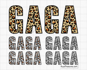 Leopard GAGA SVG