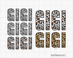 Leopard Gigi SVG