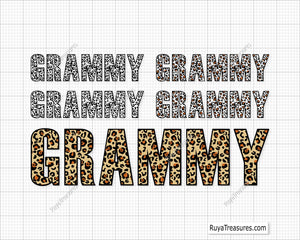 Leopard Grammy SVG