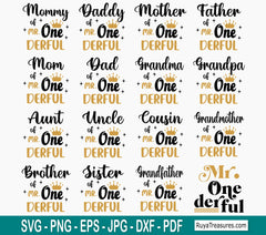 Mr Onederful Svg Png