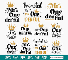 Mr Onederful Svg Png