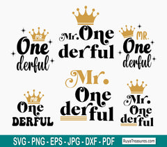 Mr Onederful Svg Png