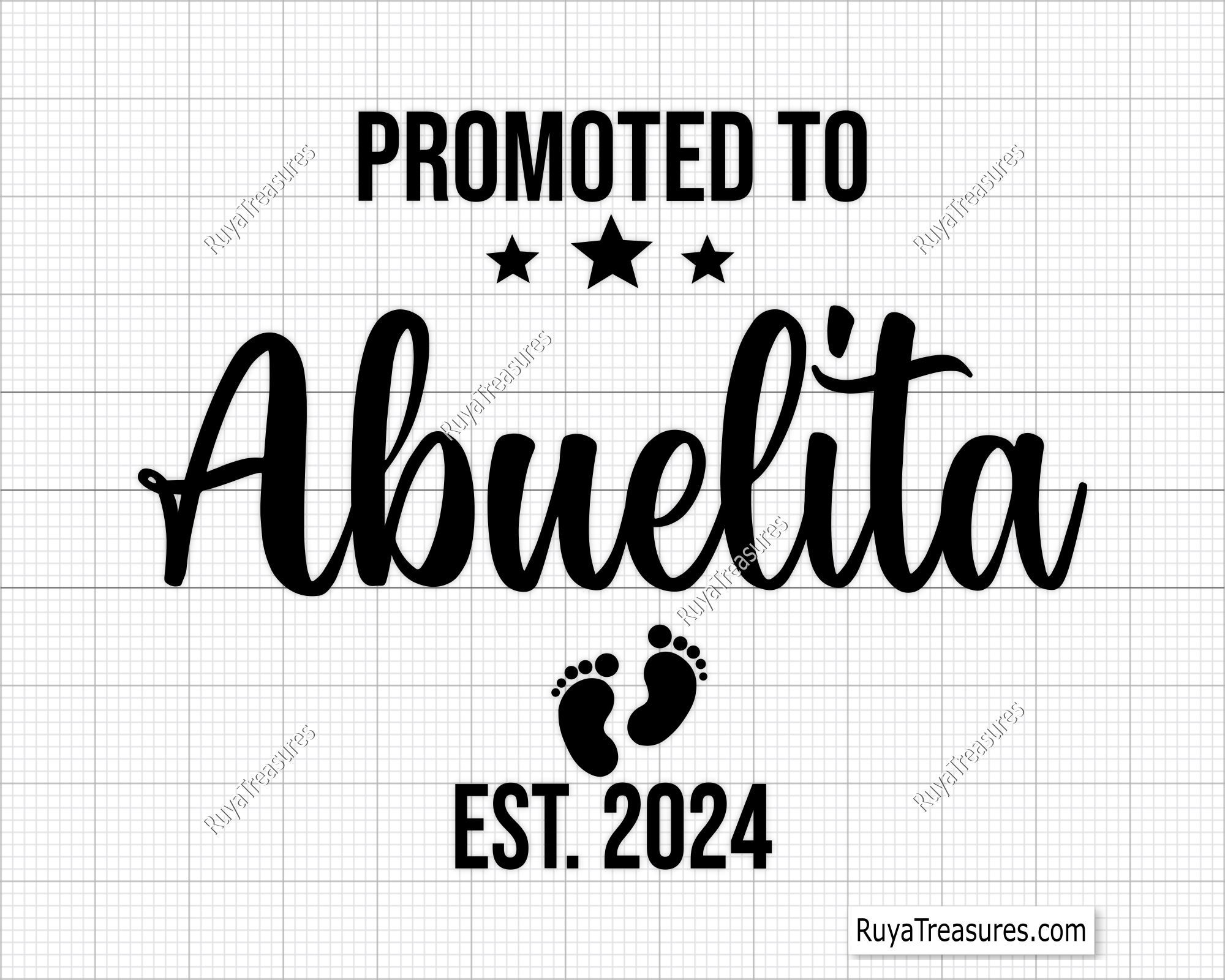 Promoted to Abuelita Svg 