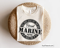 Proud Marine Mom Svg Png, Marine Mom Svg, Military Svg