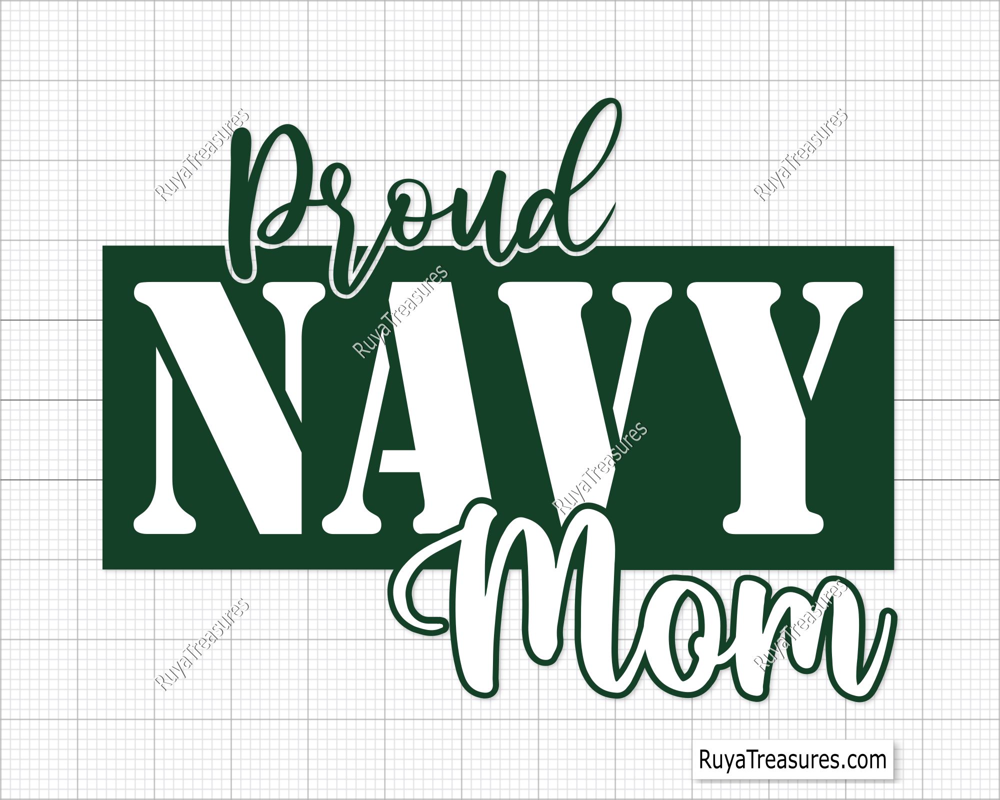 Proud Navy Mom Svg Png