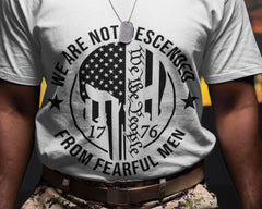 We Are Not Descended From Fearful Men Svg Png, 2nd Amendment Svg