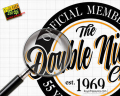 55th Birthday Svg, Official Member the Double Nickle Club Est 1969 Svg